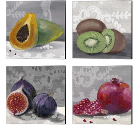 Laura's Harvest  4 Piece Canvas Print Set by Alicia Ludwig