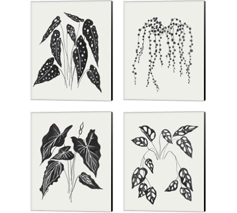 Leaving 4 Piece Canvas Print Set by Melissa Wang