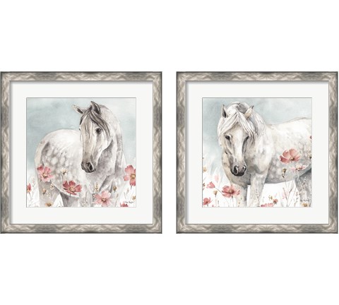 Wild Horses 2 Piece Framed Art Print Set by Lisa Audit