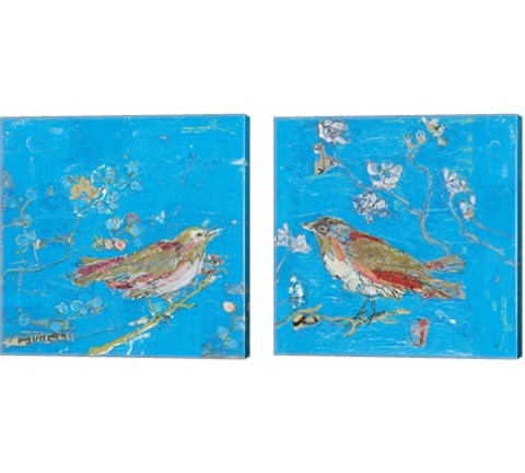 Birds 2 Piece Canvas Print Set by Kellie Day