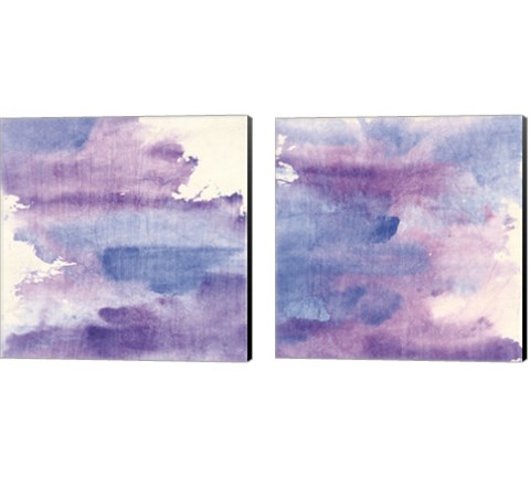 Purple Haze 2 Piece Canvas Print Set by Chris Paschke