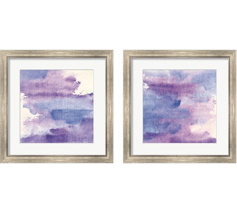 Purple Haze 2 Piece Framed Art Print Set by Chris Paschke