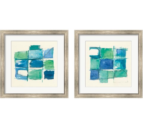 131 West 3rd Street Square 2 Piece Framed Art Print Set by Mike Schick