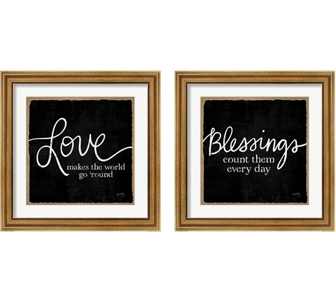 Blessings of Home 2 Piece Framed Art Print Set by Noonday Design