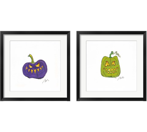 Jack O 2 Piece Framed Art Print Set by Molly Susan Strong