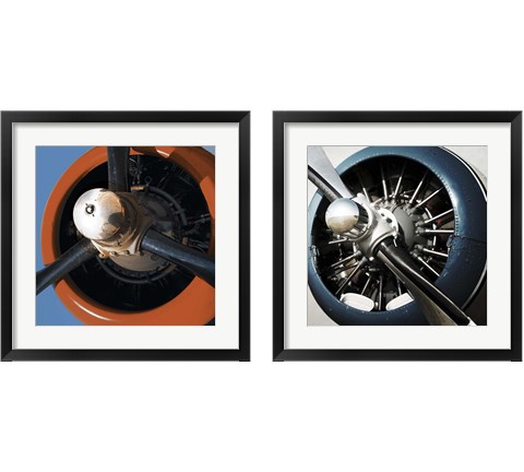Aeronautical  2 Piece Framed Art Print Set by Posters International Studio