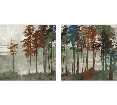 Spruce Woods 2 Piece Art Print Set by Posters International Studio