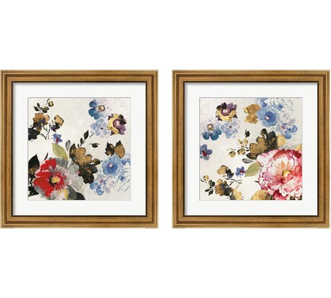 French Flower 2 Piece Framed Art Print Set by Posters International Studio