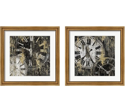 Clockwork  2 Piece Framed Art Print Set by Edward Selkirk