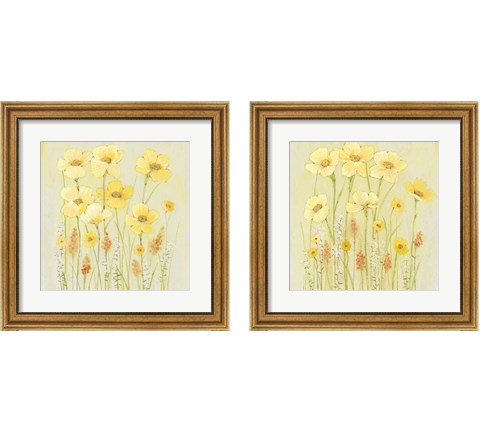 Soft Spring Floral 2 Piece Framed Art Print Set by Timothy O'Toole