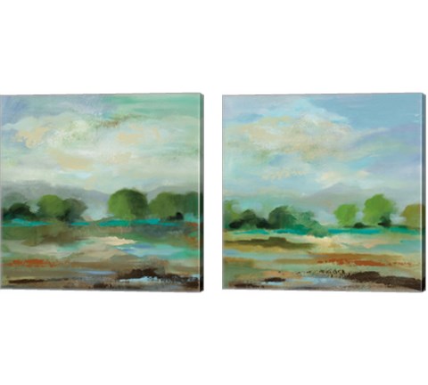 Unexpected Clouds 2 Piece Canvas Print Set by Silvia Vassileva