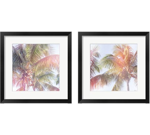 Dream Palm 2 Piece Framed Art Print Set by Sue Schlabach