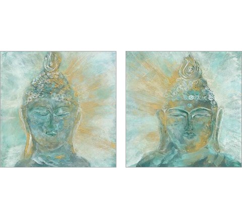 Buddha Bright 2 Piece Art Print Set by Chris Paschke