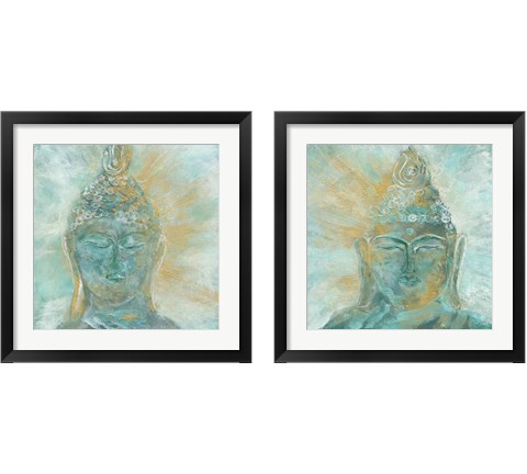 Buddha Bright 2 Piece Framed Art Print Set by Chris Paschke