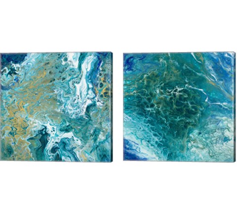 Earth Essence 2 Piece Canvas Print Set by Tiffany Hakimipour