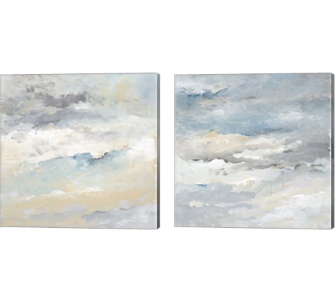 Sea Meets Sky 2 Piece Canvas Print Set by Lanie Loreth