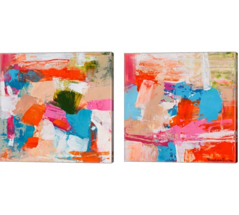 Immersed Sequence 2 Piece Canvas Print Set by Tracy Lynn Pristas