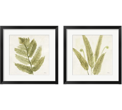 Forest Ferns 2 Piece Framed Art Print Set by Albena Hristova