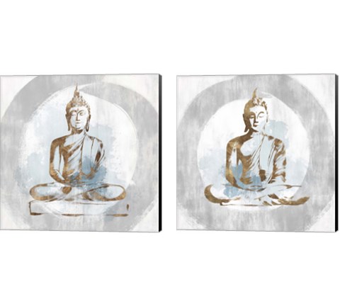 Buddhist 2 Piece Canvas Print Set by Isabelle Z