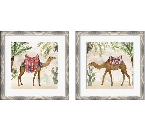 Meet me in Marrakech 2 Piece Framed Art Print Set by Victoria Borges