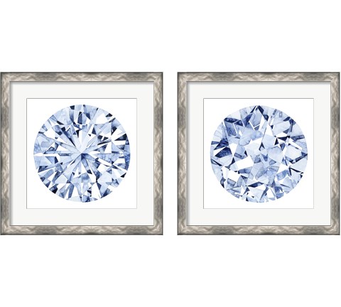 Diamond Drops 2 Piece Framed Art Print Set by Grace Popp