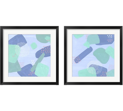 Spaces Between  2 Piece Framed Art Print Set by Melissa Wang
