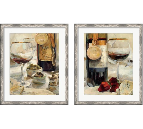 Award Winning Wine 2 Piece Framed Art Print Set by Marilyn Hageman