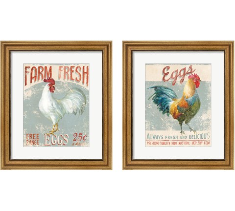 Farm Nostalgia 2 Piece Framed Art Print Set by Danhui Nai