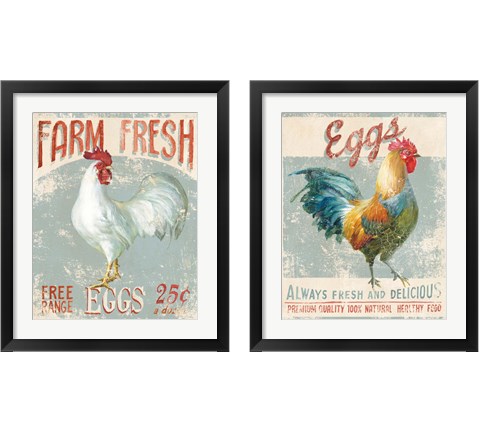 Farm Nostalgia 2 Piece Framed Art Print Set by Danhui Nai