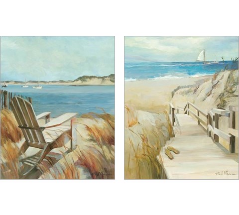 Seascape 2 Piece Art Print Set by Marilyn Hageman