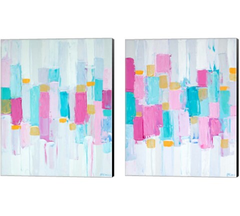 Cool Rhizome 2 Piece Canvas Print Set by Ann Marie Coolick