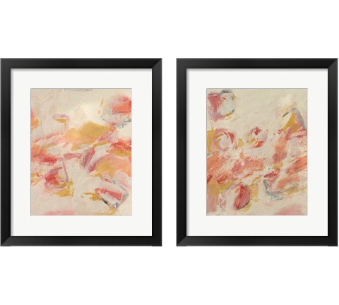 Spring Blossoms 2 Piece Framed Art Print Set by Leslie Saeta
