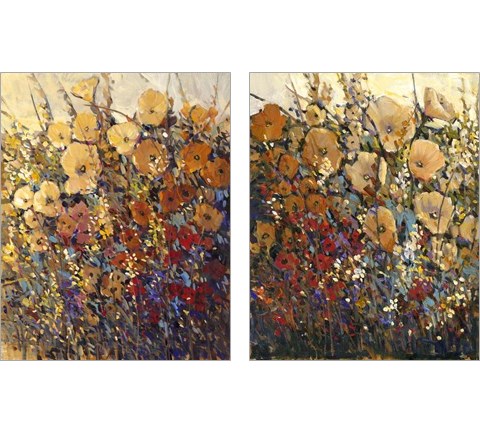 Bright & Bold Flowers 2 Piece Art Print Set by Timothy O'Toole