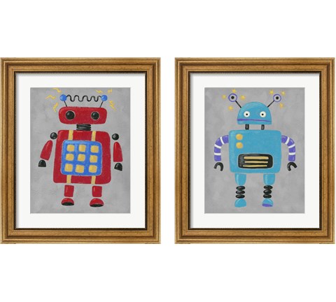 Take me to your leader 2 Piece Framed Art Print Set by Chariklia Zarris