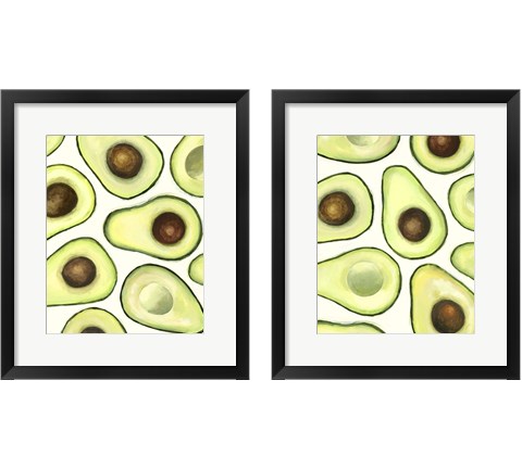 Avocado Arrangement 2 Piece Framed Art Print Set by Victoria Borges