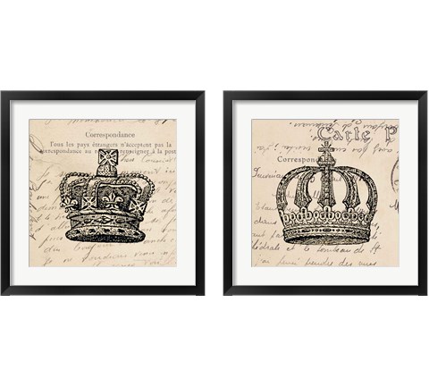 Royalty  2 Piece Framed Art Print Set by Sabine Berg