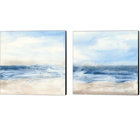 Surf and Sails 2 Piece Canvas Print Set by Chris Paschke