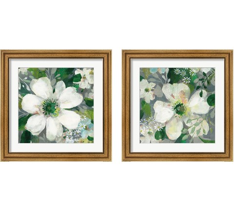 Anemone and Friends 2 Piece Framed Art Print Set by Danhui Nai