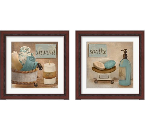 Soothe & Unwind 2 Piece Framed Art Print Set by Hakimipour - Ritter