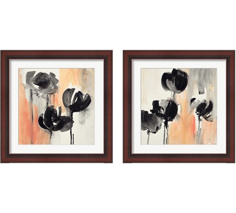 Blushing Tulips 2 Piece Framed Art Print Set by Lanie Loreth