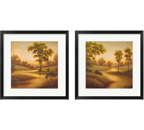 Summer's End 2 Piece Framed Art Print Set by Michael Marcon