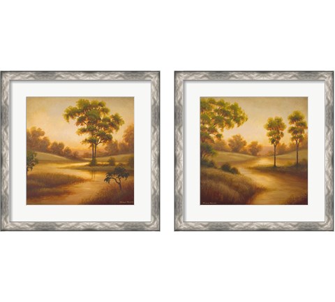 Summer's End 2 Piece Framed Art Print Set by Michael Marcon