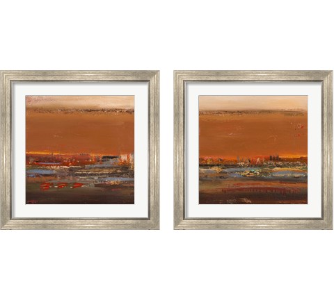 Night is Coming 2 Piece Framed Art Print Set by Patricia Pinto