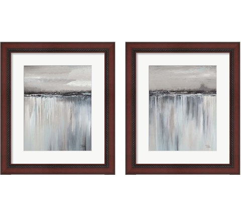 Muted Paysage 2 Piece Framed Art Print Set by Patricia Pinto