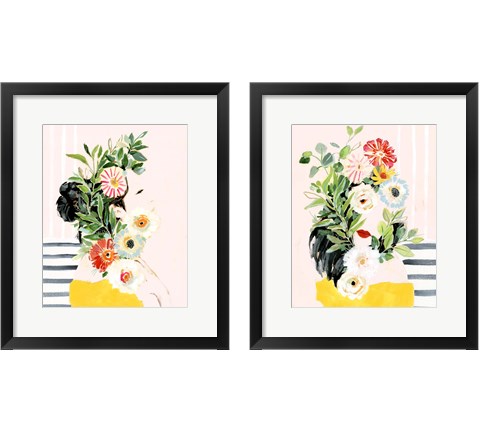 Grow Your Own Way 2 Piece Framed Art Print Set by Victoria Borges