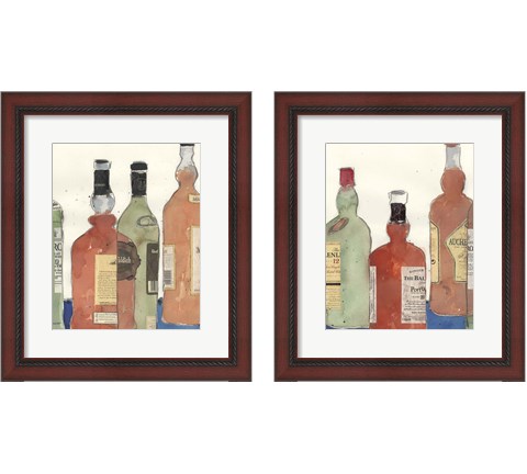 Malt Scotch 2 Piece Framed Art Print Set by Sam Dixon