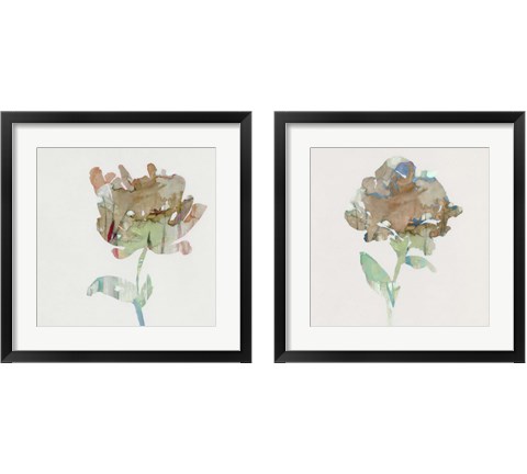 Modern Bloom 2 Piece Framed Art Print Set by Stellar Design Studio