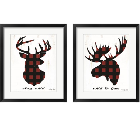 Stay Wild 2 Piece Framed Art Print Set by Cindy Jacobs