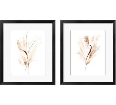 Soft Gathering 2 Piece Framed Art Print Set by Victoria Borges