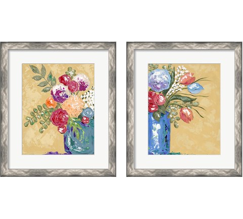 Look on the Bright Side 2 Piece Framed Art Print Set by Jade Reynolds